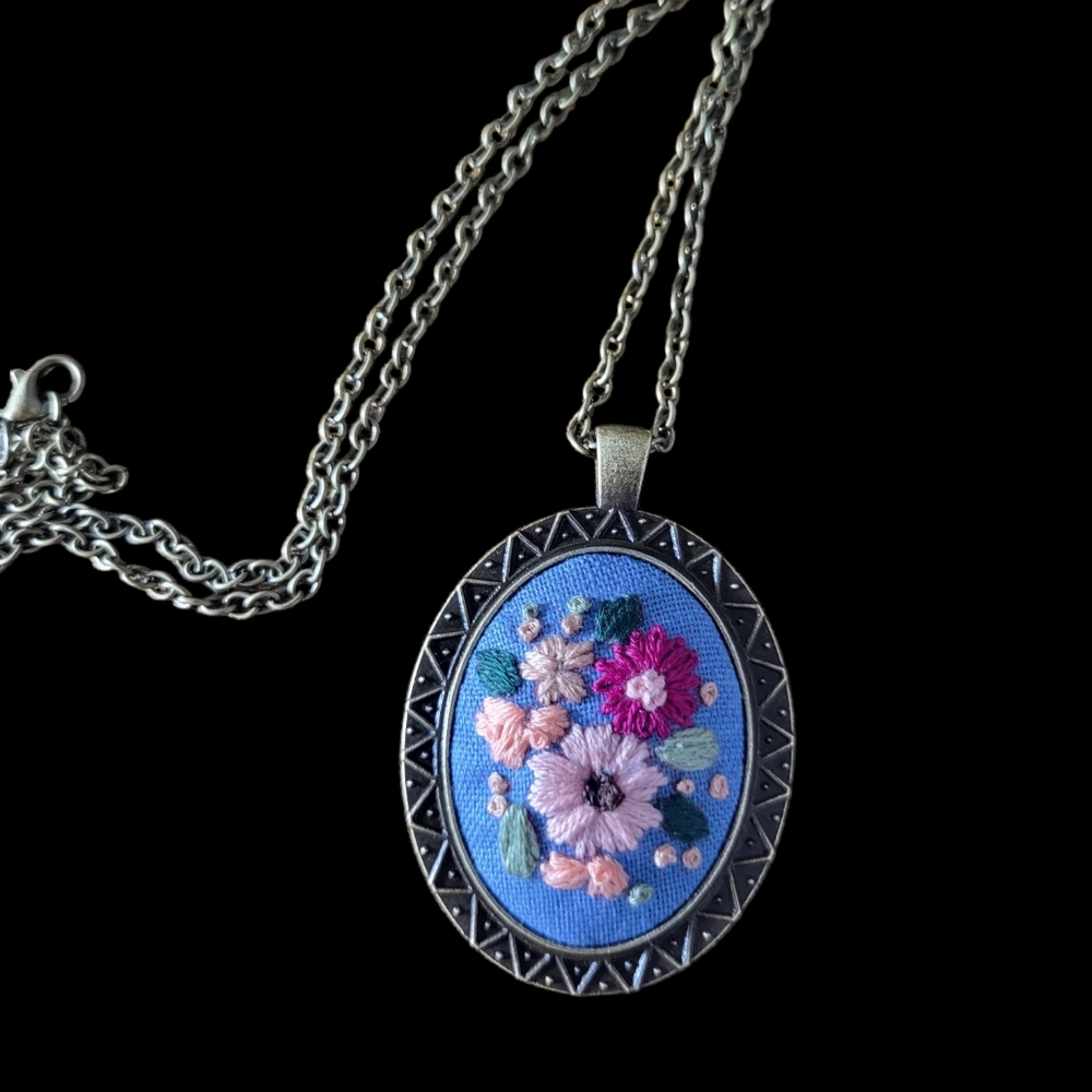 Hale Finery Doreen Collection | Something Coral Hand Embroidered